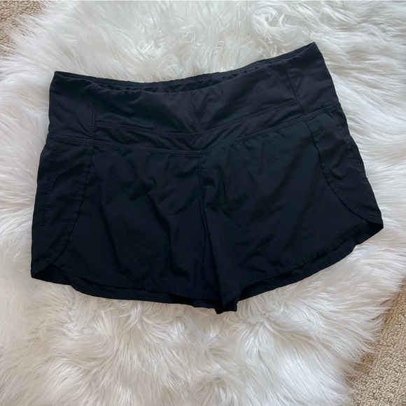 Lululemon Speed Up Black Shorts (Size 8) Tag - Picture 7 of 9
